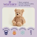 Warmies Brown Curly Bear: Microwavable Cozy Plush Toy