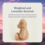 Warmies Brown Curly Bear: Microwavable Cozy Plush Toy