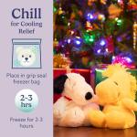 Snoopy Warmies Microwavable Plush Toy for Comfort
