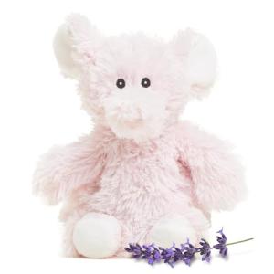 Microwavable Pink Elephant Plush Stuffed Animal