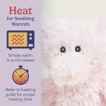 Microwavable Pink Elephant Plush Stuffed Animal