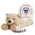Cozy Brown Bear Microwavable Weighted Plush Toy