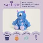 Microwavable Weighted Blue Monster Plush Toy