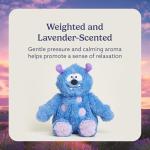 Microwavable Weighted Blue Monster Plush Toy
