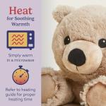 Cozy Brown Bear Microwavable Weighted Plush Toy