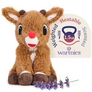 Warmies Rudolph Microwavable Weighted Plush Toy