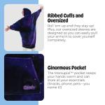 Cozy Wearable Blanket with Hood