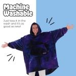 Cozy Wearable Blanket with Hood