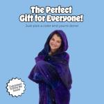 Cozy Wearable Blanket with Hood