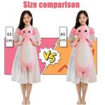 Cute Pink Axolotl Plush Pillow Toy 39 Inch