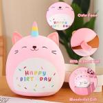 Cute 10" Cat Plush Pillow - Kawaii Gift