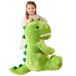 IKASA Giant Soft Plush Dinosaur Toy - 60cm Green