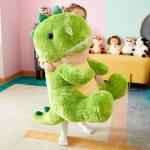 IKASA Giant Soft Plush Dinosaur Toy - 60cm Green