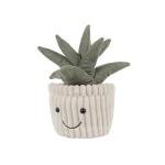 Kawaii Apricot Lamb Plush Toy in Green Pot