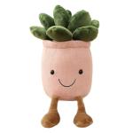 Flower Pot Succulent Plush Toy Pillow Doll