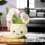 Daisy Plant Plush Toy - Kawaii 10" Softie