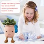 Flower Pot Succulent Plush Toy Pillow Doll