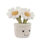 Apricot Lamb Kawaii Plush Toy Flower Pot, 10