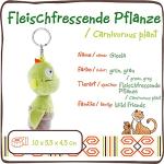 NICI Gisela Eco-Friendly Carnivorous Plant Keyring