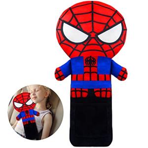 Soft Plush Spider Seatbelt Pillow for Kids