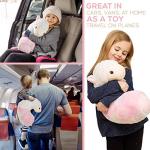 Dinosaur Travel Pillow and Seatbelt Cover for Kids