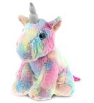 DolliBu Rainbow Unicorn Plush Stuffed Animal 12 Inch