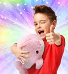 DolliBu Pink Whale Plush Stuffed Animal Toy