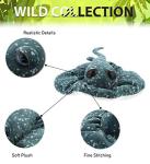 DolliBu Wild Plush Stingray Stuffed Animal Buddy