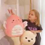 Hopearl Butterfly Plush Toy - Cute Soft Pillow