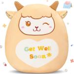 Get Well Soon Sheep Plush Pillow Toy