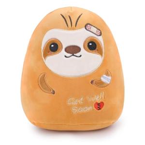 Get Well Soon Sloth Plush Toy - 8 Inches