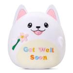 Samoyed Dog Get Well Soon Plush Toy