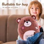 Get Well Soon Teddy Bear Plush Pillow