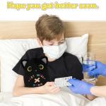 Black Cat Plush Toy - 8 Inch Soft Cuddly Friend