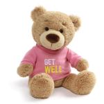 GUND Pink Get Well Teddy Bear Plush 12.5