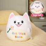 Samoyed Dog Get Well Soon Plush Toy