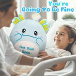 CozyWorld 12" Get Well Soon Axolotl Plush