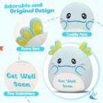 CozyWorld 12" Get Well Soon Axolotl Plush