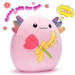 Get Well Soon Axolotl Plush Pillow Toy