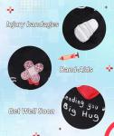 Get Well Soon Black Cat Plush Toy 9 Inch