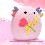 Get Well Soon Axolotl Plush Pillow Toy