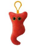 Giant Appendix Plush Keychain - Cute Medical Toy