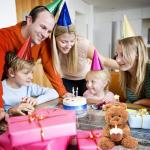 Happy Birthday Teddy Bear Plush Toy with Cake