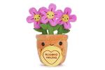 Felicity Flowerpot Plush Toy - Love Hearts 18CM