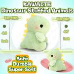 Kawaii Mini Dinosaur Plush Keychain Toy