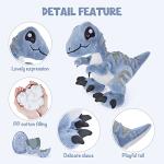 12" Velociraptor Baby Dinosaur Plush Toy