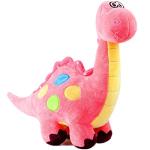 14" Pink Stuffed Dinosaur Plush Toy for Kids