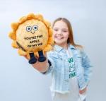 Cute Apple Pie Plushie - You're My Favorite Dessert