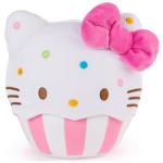 Hello Kitty Cupcake Plush Toy - 8” Pink/White