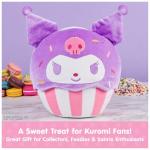 Hello Kitty Kuromi Cupcake Plush Toy, 8”